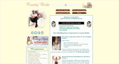 Desktop Screenshot of countybride.co.uk